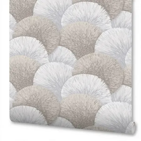 Обои флизелиновые New Age Rif бежевые 1.06 м NA9087-22