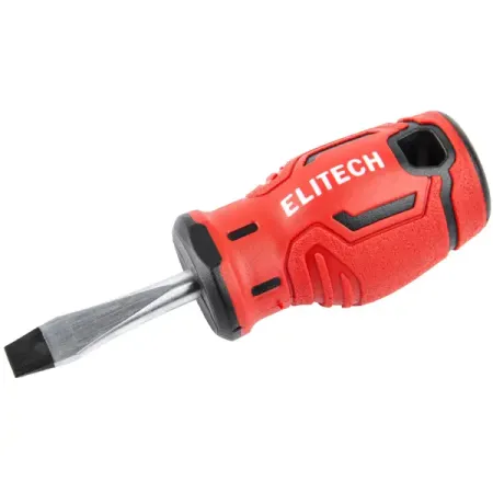Отвертка прямая Elitech 211104 SL6x38 мм