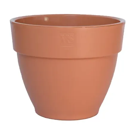 Горшок для растений и цветов Amо Лори 17.5x17.5x14 см v2.1 л пластик терракот