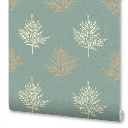 Обои флизелиновые Wallsecret Tessa голубые 1.06 м 9060-14