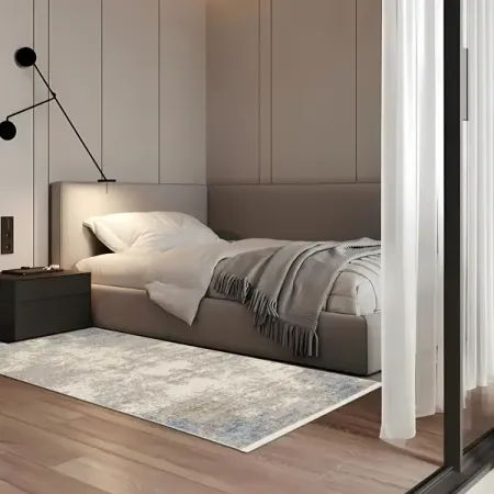 Ковер Белка Лакшери 100x200 см полипропилен 83021_346 цвет бежевый ковер avila 500х800мм полипропилен синий