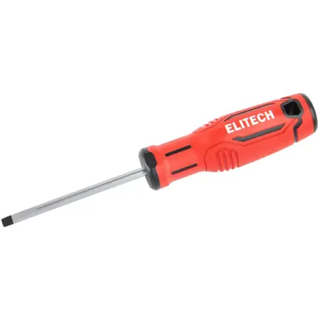 Отвертка прямая Elitech 211102 SL5x75 мм