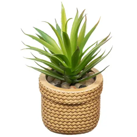 Искусственное растение в горшке 6.5x8 см h15 см