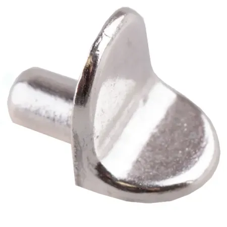 Полкодержатель Г-образный 5x18.5 мм никель цвет серебро 4 шт.