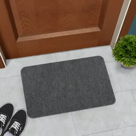 Коврик придверный Флорт Стар 01002 40x60 см полипропилен цвет серый