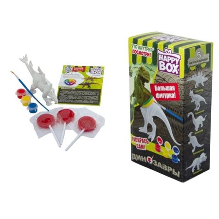 Карамель Happy box рептилии с игрушкой 30 г