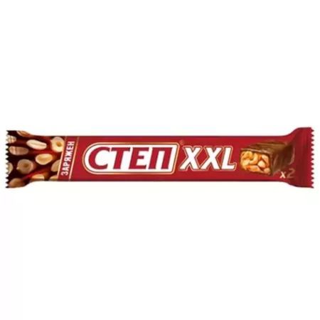 Батончик Славянка Степ XXL арахис и карамель 70 г