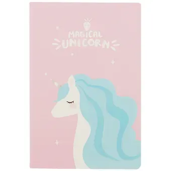 Тетрадь в линейку Languo, Unicorns, 40 листов, в ассортименте