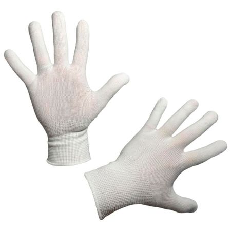 Перчатки нейлоновые тактильные белые 9 (L) журнал бракеража готовой пищевой продукции
