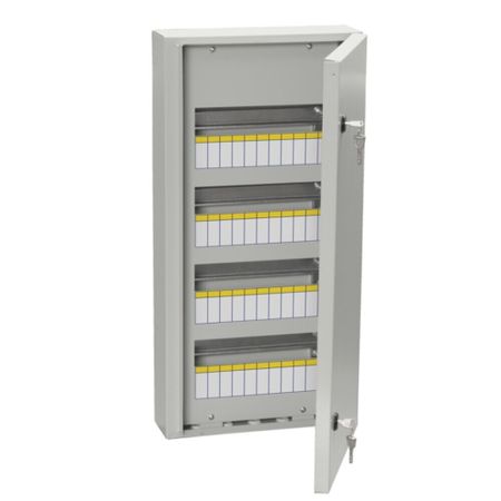 Щит распределительный навесной IEK Titan 3 ЩРН-48 металлический IP54 670х330х120 мм 48 модулей