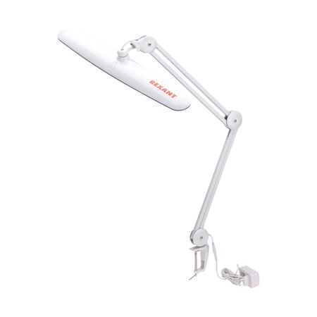 Лампа настольная светодиодная бестеневая 6000К 21 Вт 117 SMD Rexant Blue Stream (31-0409)