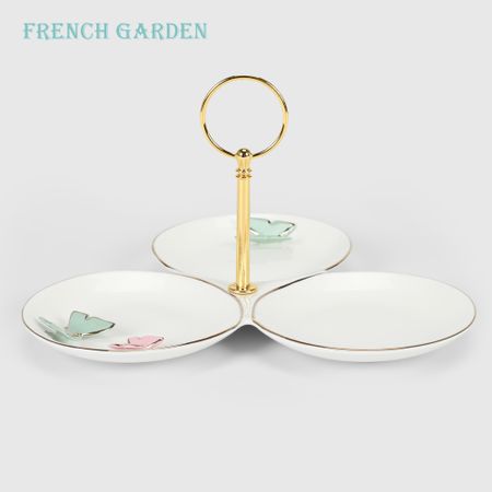 Менажница French garden Butterfly 22,6x22,6x2 см