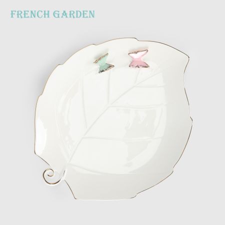 Блюдо French garden Butterfly 30,7x25x2,8 см