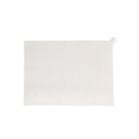 Коврик для бани и сауны ГлавБаня, 38х52 см, войлок белый