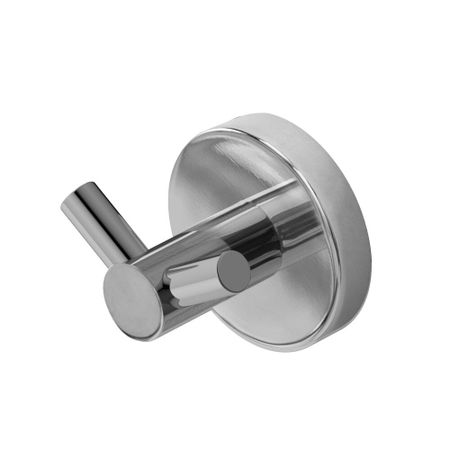 Крючок для ванной Cezares двойной на шуруп нержавеющая сталь хром (RELAX-HKD-01)