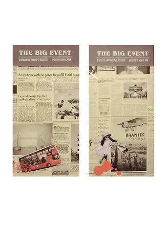 Блокнот А6+ 50л 9*17см 