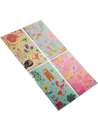 Записная книжка А6+ 24л нелин. 90*170мм 