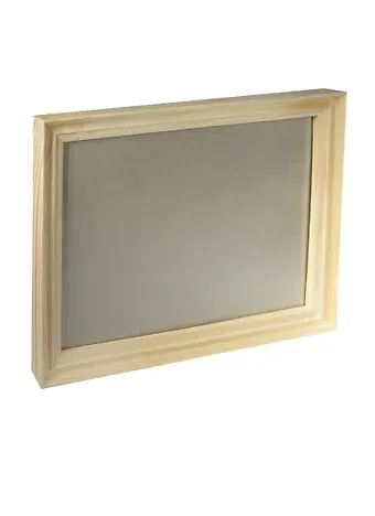 Рама 35*50 сосна неокрашенная, со стеклом, Двуреченский