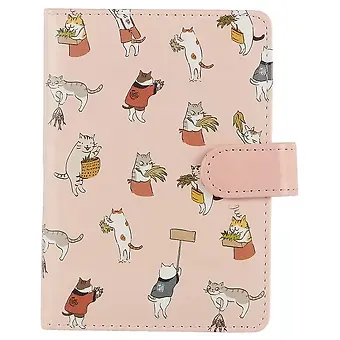 Блокнот «Жизнь кошек», 128 листов, 10.5 х 14.5 см