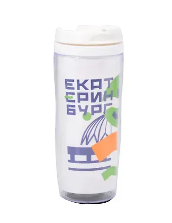 Термостакан Екатеринбург (пластик) (350 мл)