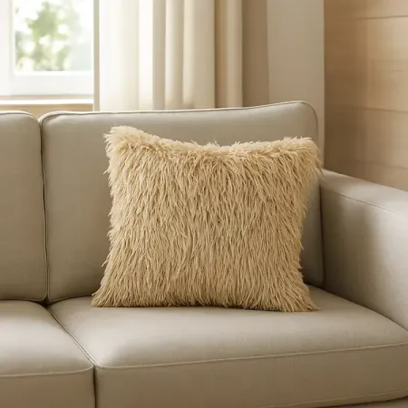 Подушка декоративная Linen Way Перья 45x45 см цвет бежевый шар maxijoy перья павлина 80мм   стекло