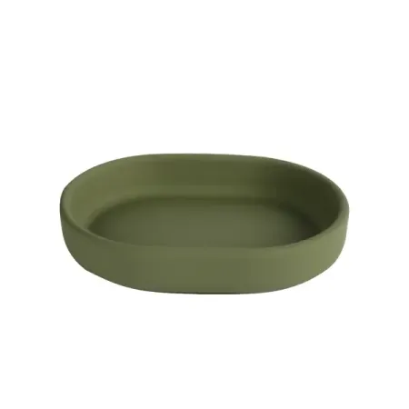 Мыльница Fixsen Midori FX-650-4 керамика цвет зеленый