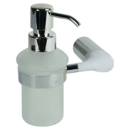 Дозатор для жидкого мыла Swensa Lock подвесной стекло/металл цвет хром