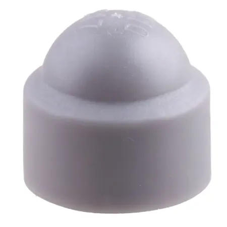 Заглушка на болт 10x19 мм цвет серый 4 шт.