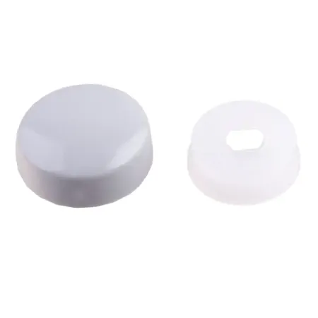 Заглушка на шуруп 12 мм цвет серый 4 шт.