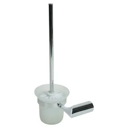 Ершик для унитаза Swensa Lock подвесной стекло/металл цвет хром