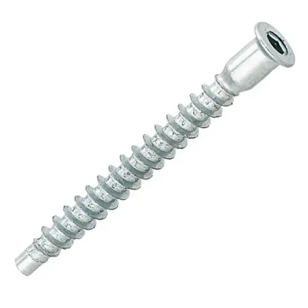 Конфирмат 7x85 мм сталь цвет серебро 30 шт. медные заклепки с круглой головкой shouzheng fastener из 10 штук