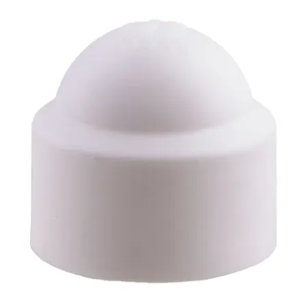 Заглушка на болт 10x19 мм цвет белый 4 шт.