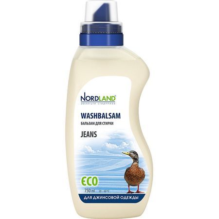 Бальзам для стирки джинсовой одежды Nordland Jeans 750 мл