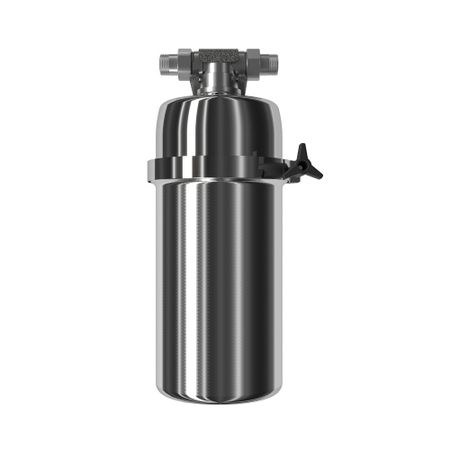 Корпус фильтра Аквафор Викинг S для холодной и горячей воды нержавеющая сталь 3/4 НР(ш) х 3/4 НР(ш)