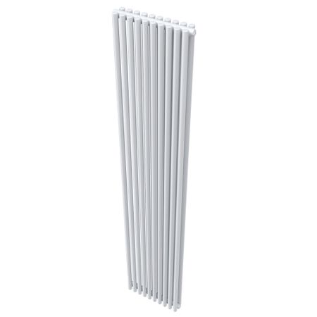 Радиатор стальной трубчатый КЗТО Гармония А 25 N2 1784х351 мм 1/2 10 секций боковое подключение белый