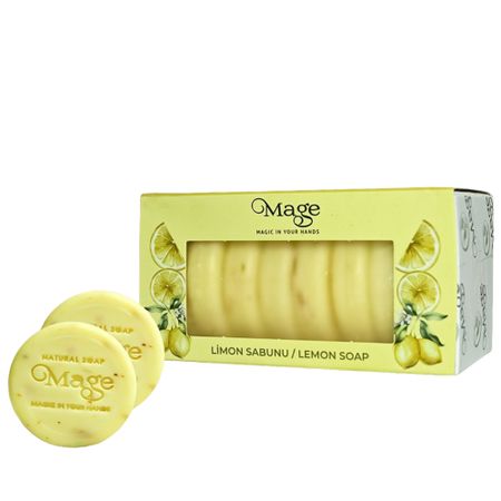 Мыло Mage лимонное 8x20 гр