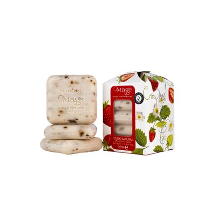 Мыло Mage клубничное 3x50 гр