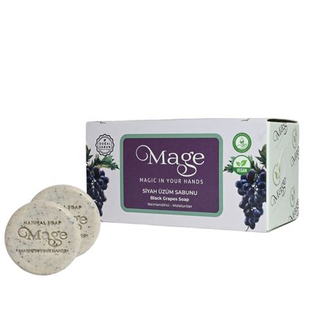 Мыло Mage из черного винограда 8x20 гр