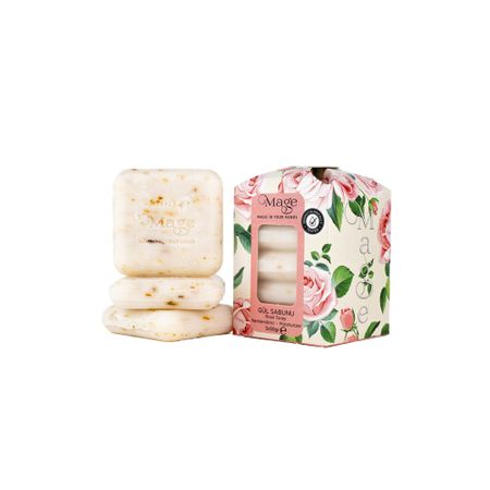 Мыло Mage розовое 3x50 гр