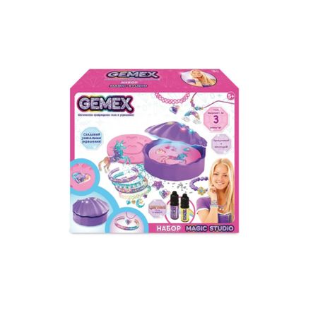 Набор для создания украшений Gemex HUN0235 для создания украшений origami оригами три подвески violet fantasy 05886