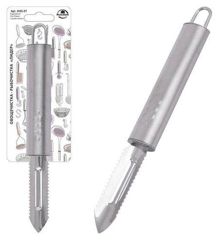 Овощечитска-рыбочистка Мультидом, 19 см