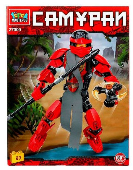 Конструктор Город мастеров Самурай в ассортименте