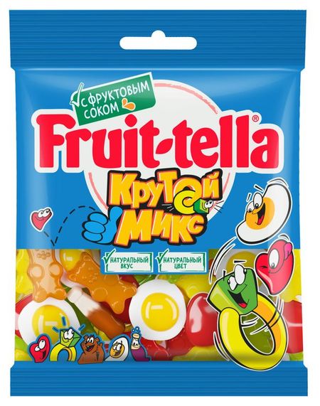 Мармелад жевательный Fruittella Крутой Микс, 70 г