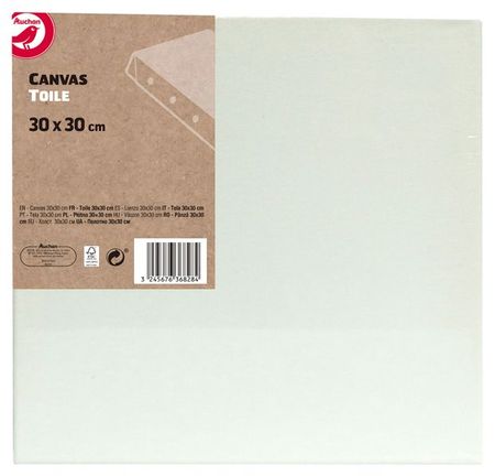 Холст АШАН Красная птица, 30х30 см александр владимирович плетнев эпохи холст – багряной кистью