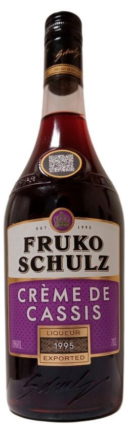 Ликер FRUKO SCHULZ Крем де Кассис Россия, 0,7 л