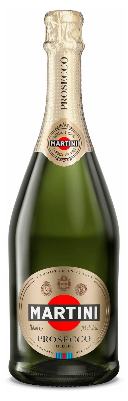 Игристое вино Martini Prosecco белое сухое Италия, 0,75 л