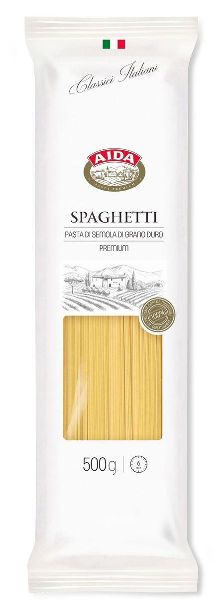 Макаронные изделия Aida Spaghetti спагетти, 500г