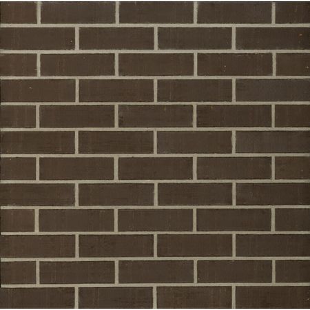 Клинкерная плитка для фасада ЛСР Лира Декор рельеф (30 шт.= 0,52 кв.м) коричневая 240х71х13,5 мм