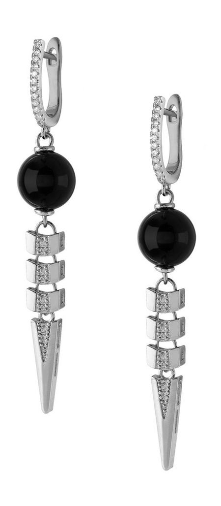 Ronda Earrings E586с plain studio серьги plain tear earrings gold