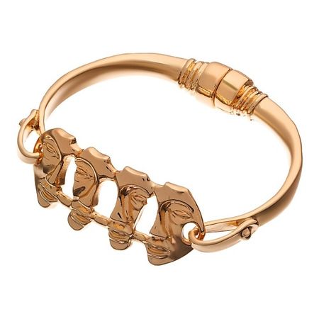 Браслет UVI JEWELLERY Серебристый браслет Маски на магнитном замке металлические филигранные маски